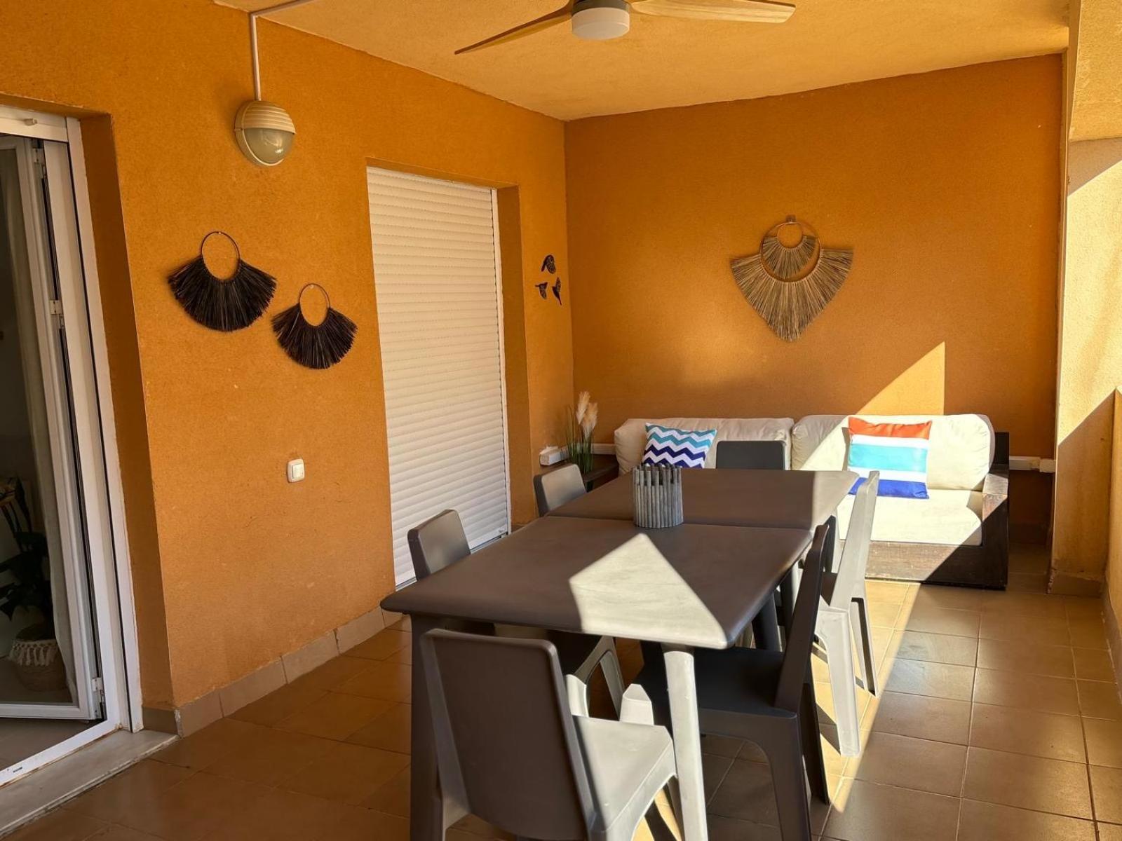 Apartmán Bajo Con Jardin A Pie De Playa Y Piscina Comunitaria Con Jacuzzi Playas de Vera Exteriér fotografie