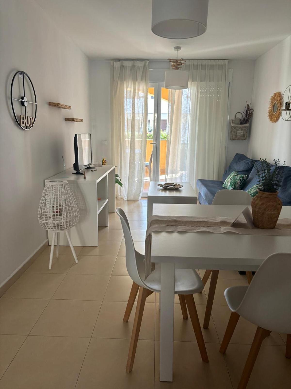 Apartmán Bajo Con Jardin A Pie De Playa Y Piscina Comunitaria Con Jacuzzi Playas de Vera Exteriér fotografie